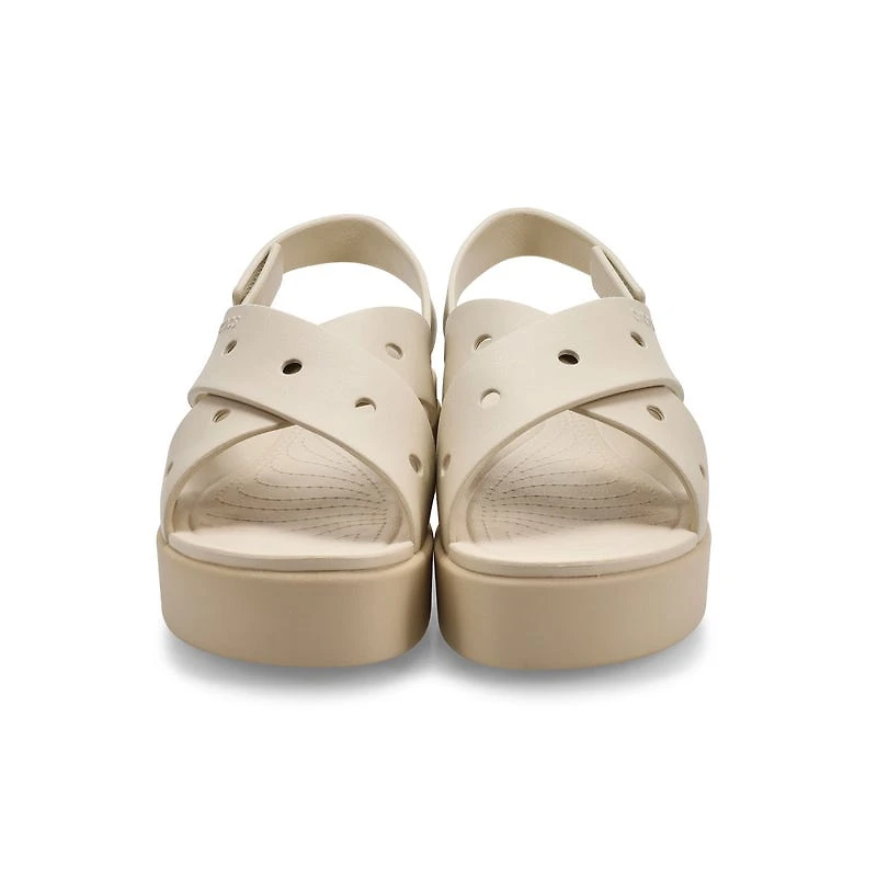 Sandale  brides croises BROOKLYN 4U, noir, femme