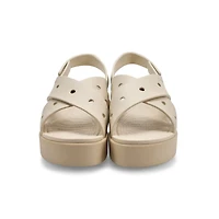 Sandale  brides croises BROOKLYN 4U, noir, femme