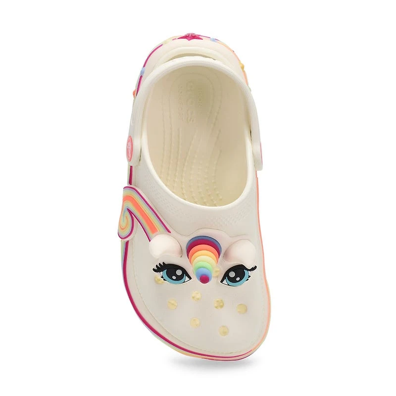 Kids'  Classic Unicorn EVA Comfort Clog - Chalk Li