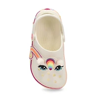 Kids'  Classic Unicorn EVA Comfort Clog - Chalk Li
