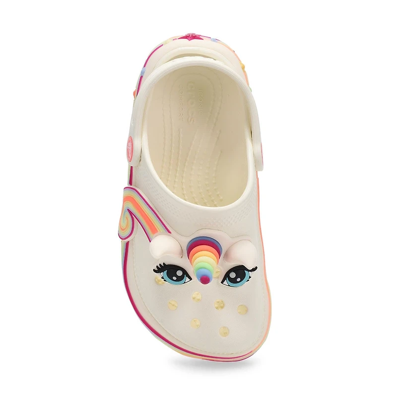 Sabot de confort CLASSIC UNICORN EVA, craie, enfan