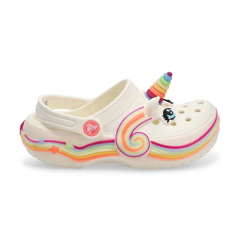 Kids'  Classic Unicorn EVA Comfort Clog - Chalk Li
