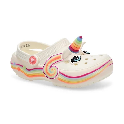 Kids' Classic Unicorn EVA Comfort Clog - Chalk Li