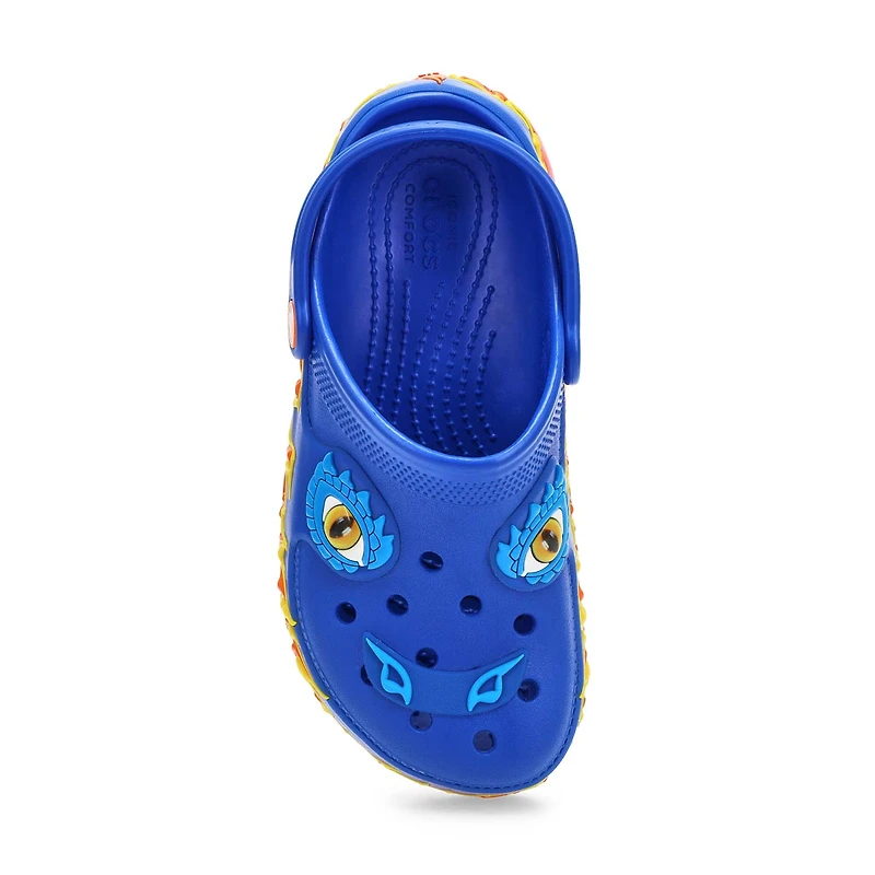 Kids'  Classic Dragon EVA Comfort Clog - Blue Bolt