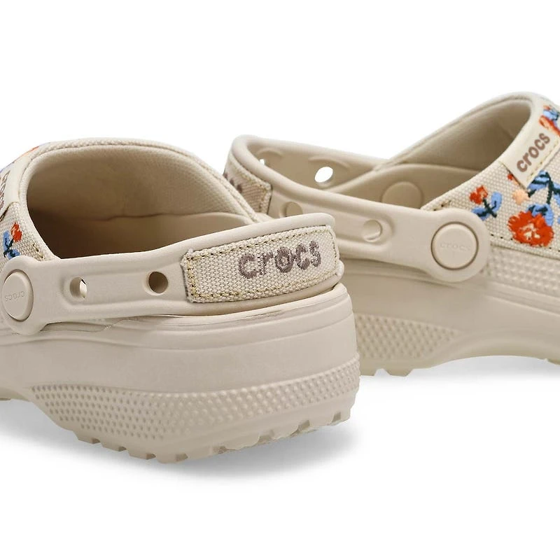 Women's Classic Crafted Floral EVA Comfot Clog - F