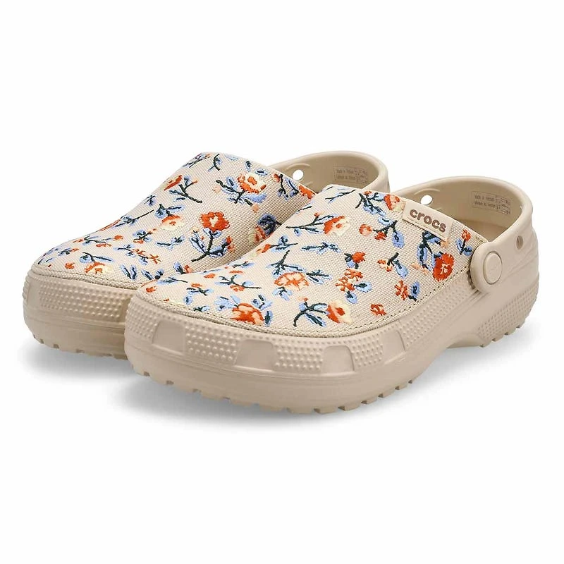 Women's Classic Crafted Floral EVA Comfot Clog - F