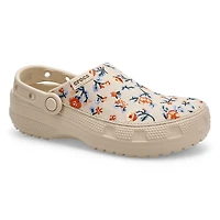 Women's Classic Crafted Floral EVA Comfot Clog - F