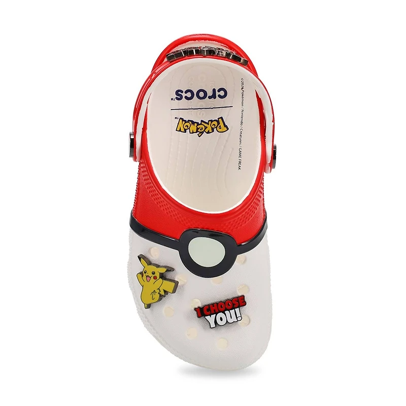 Kids' Pokemon Poke Ball EVA Comfort Clog - Multi