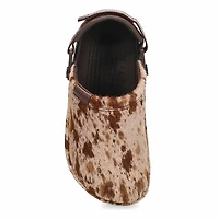 Women's  Classic Crafted Pony Hair Clog - Espress