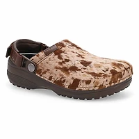 Women's  Classic Crafted Pony Hair Clog - Espress