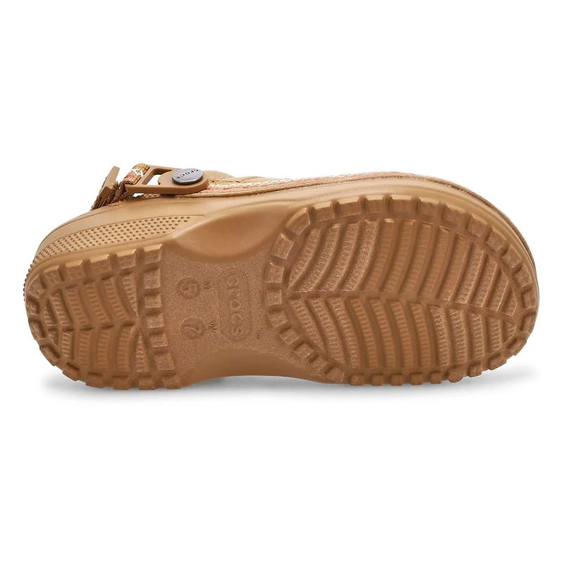 Women's Classic Crafted Vegan Suede Stitch Clog