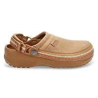 Women's Classic Crafted Vegan Suede Stitch Clog