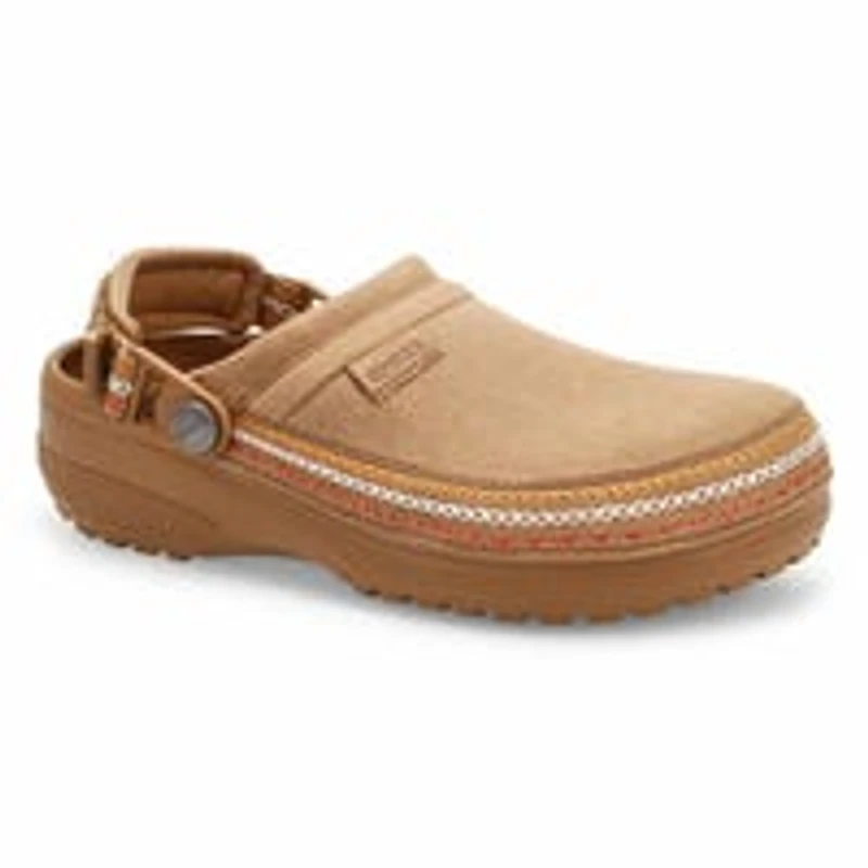 Women's Classic Crafted Vegan Suede Stitch Clog