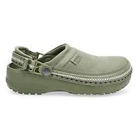 Women's Classic Crafted Vegan Suede Stitch Clog