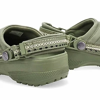 Women's Classic Crafted Vegan Suede Stitch Clog
