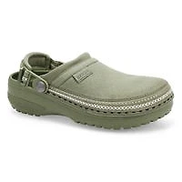 Women's Classic Crafted Vegan Suede Stitch Clog
