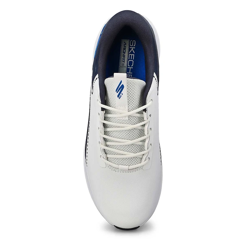 Chaussure de golf à lacets GO GOLF MAX 3, blanc/ma