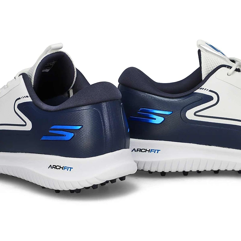 Chaussure de golf à lacets GO GOLF MAX 3, blanc/ma