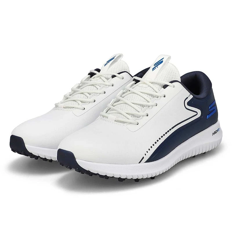 Men's Go Golf Max 3 Lace Up Shoe - White/Navy