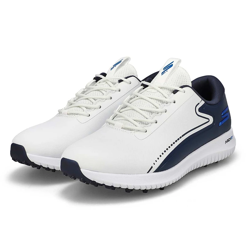 Chaussure de golf à lacets GO GOLF MAX 3, blanc/ma