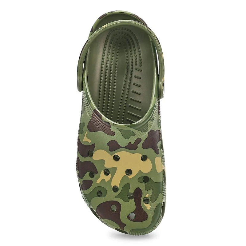 Sabot confort en EVA Duck Camo pour hommes - Noir/