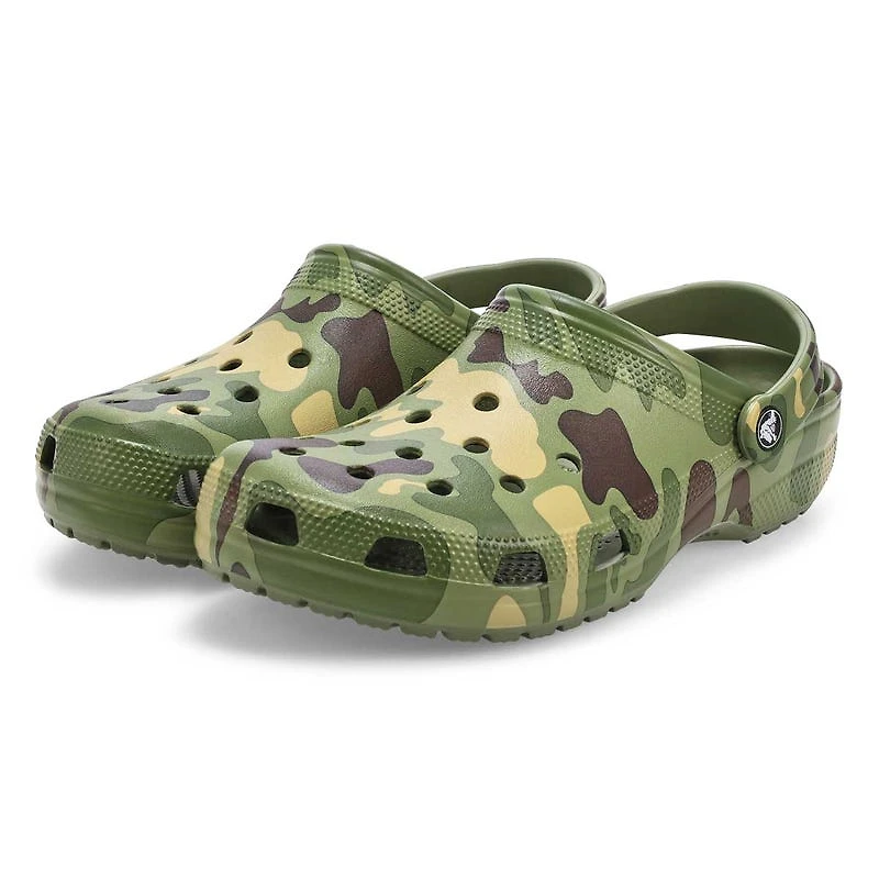 Sabot confort en EVA Duck Camo pour hommes - Noir/