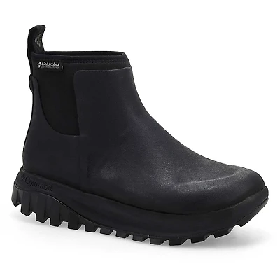 Botte d'hiver imperméable SNOWTROT SLUSH, noir/sel