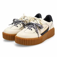 Espadrille Ona Ave Charm pour femmes - Neige/noir