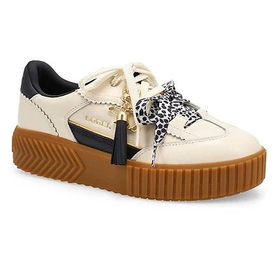 Espadrille Ona Ave Charm pour femmes - Neige/noir