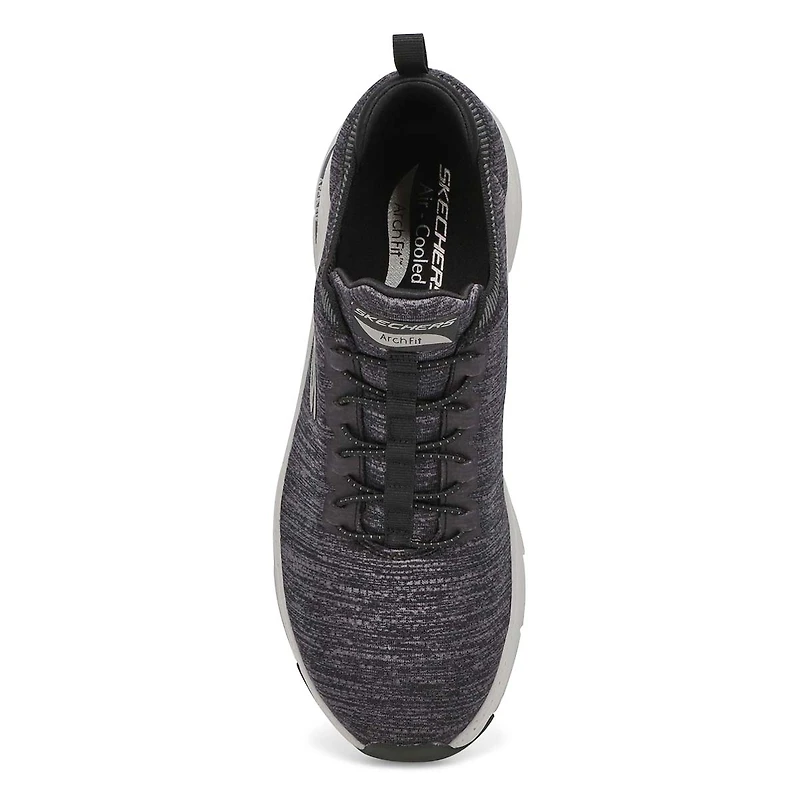 Men's Arch Fit Waveport Sneaker - Black/Grey