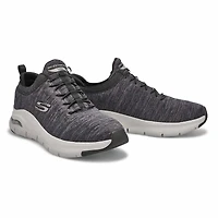 Men's Arch Fit Waveport Sneaker - Black/Grey