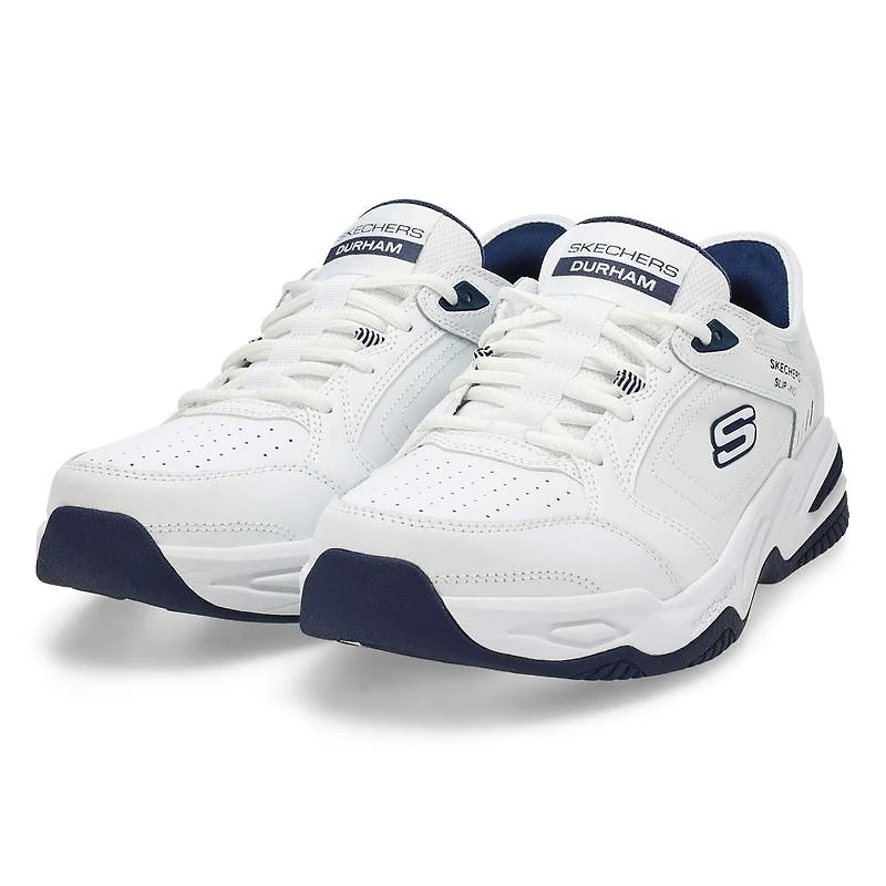 Men's Durham Delvor Slip-Ins Wide Sneaker - Whte/N