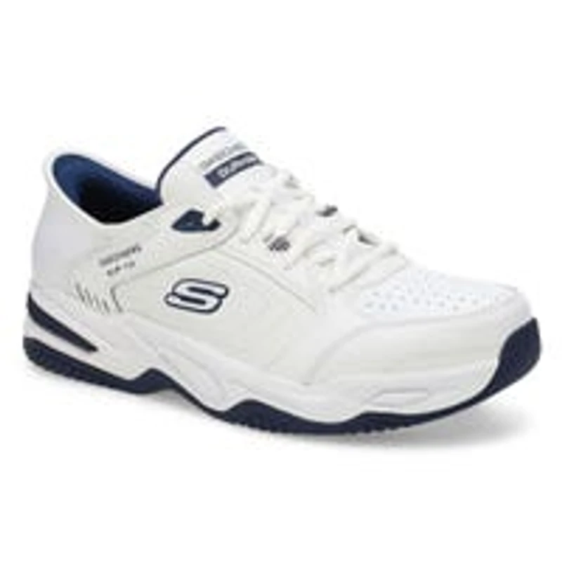 Men's Durham Delvor Slip-Ins Wide Sneaker - Whte/N