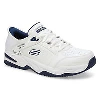 Men's Durham Delvor Slip-Ins Wide Sneaker - Whte/N