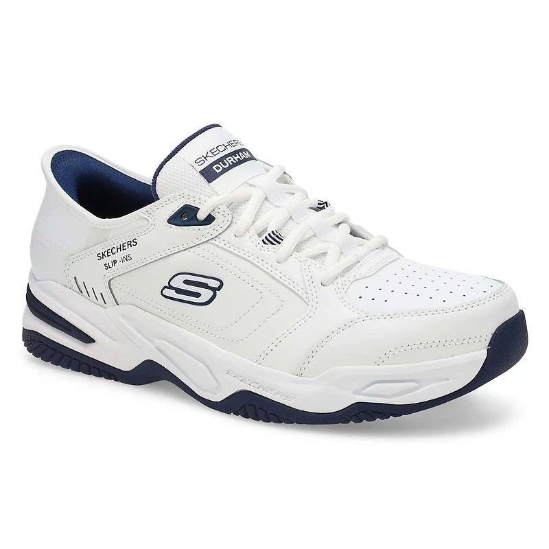 Men's Durham Delvor Slip-Ins Wide Sneaker - Whte/N