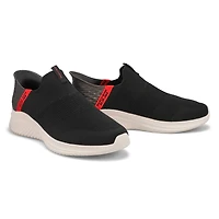 Men's Ultra Flex 3.0 Slip-Ins Sneaker - Black/Red