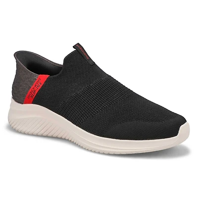 Men's Ultra Flex 3.0 Slip-Ins Sneaker - Black/Red