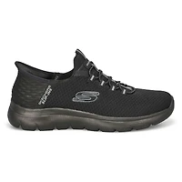 Mens Summit High Range Slip-Ins Sneaker - Black/Bl