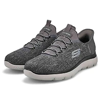 Mens Summit Slip-Ins Sneaker - Charcoal/Black