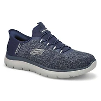 Mens Summit Slip-Ins Sneaker - Charcoal/Black