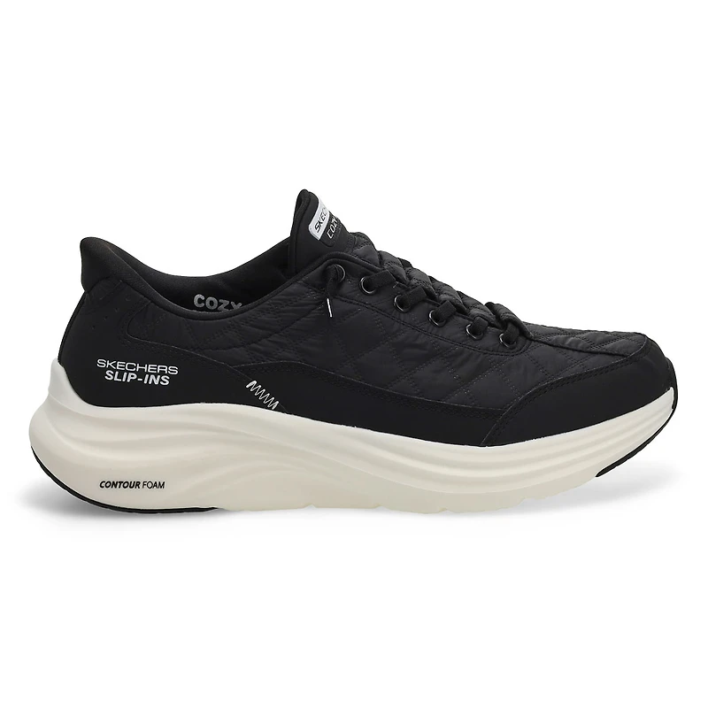 Men's Contour Foam Cozy Fit Slip-Ins Sneaker - Bla