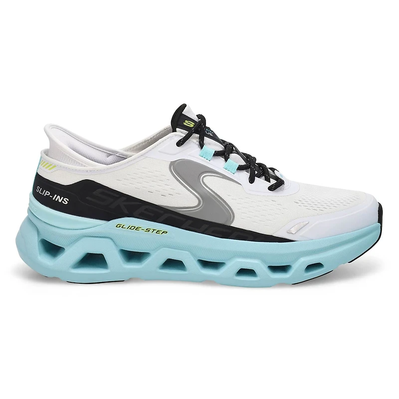 Men's Glide Step Altus Slip-Ins Sneaker - White/Bl