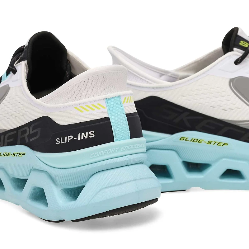 Men's Glide Step Altus Slip-Ins Sneaker - White/Bl