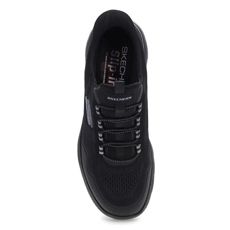 Mens Summits Top Rate Wide Slip Ins Sneaker - Bla