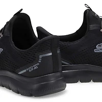 Mens Summits Top Rate Wide Slip Ins Sneaker - Bla