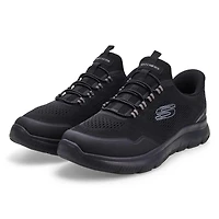 Mens Summits Top Rate Wide Slip Ins Sneaker - Bla