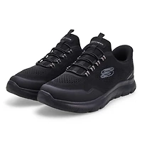 Mens Summits Top Rate Wide Slip Ins Sneaker - Bla