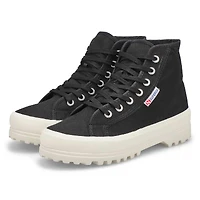 Women's Alpina Platform Snekaer - Black/ White