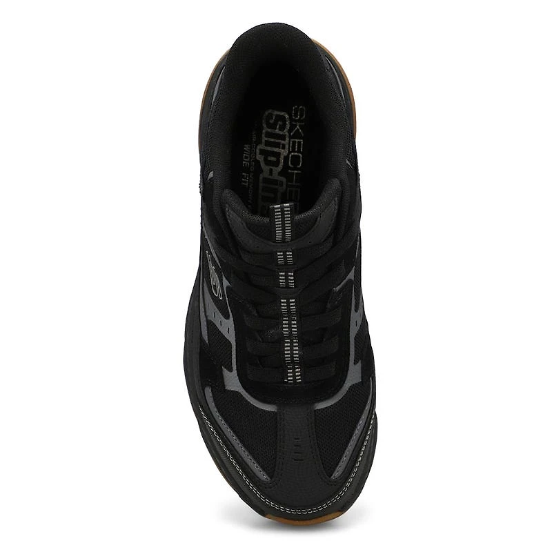 Men's Vigor AT Slip-Ins Wide Sneaker - Black/Black