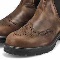 Unisex 2444 Classic Chelsea Boot - Antique Brown B
